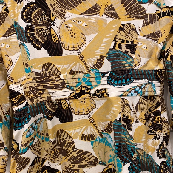 Tory Burch Silk Tunic Shirt - Picture 6 of 9